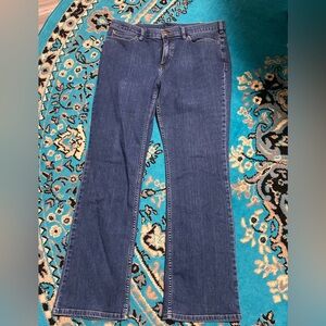 Duluth Trading Co Women's Blue Flare Jeans